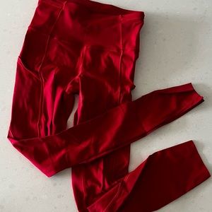 Lululemon fast and free leggings